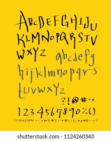 Vector fonts / Handwritten calligraphy 