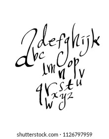 Vector fonts / Handwritten calligraphy