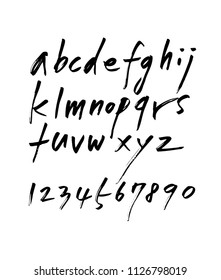 Vector fonts / Handwritten calligraphy