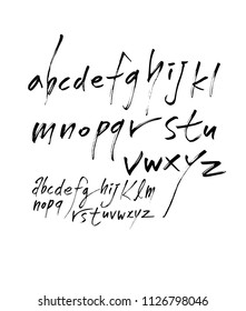 Vector fonts / Handwritten calligraphy