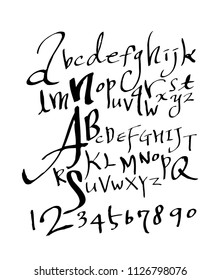 Vector fonts / Handwritten calligraphy