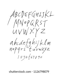 Vector fonts / Handwritten calligraphy