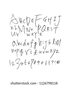 Vector fonts / Handwritten calligraphy