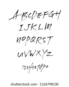 Vector fonts / Handwritten calligraphy