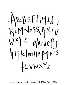 Vector fonts / Handwritten calligraphy