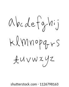Vector fonts / Handwritten calligraphy