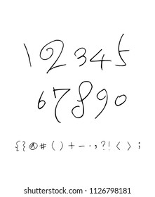 Vector fonts / Handwritten calligraphy