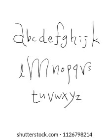 Vector fonts / Handwritten calligraphy