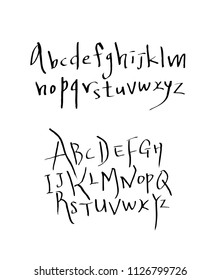 Vector fonts / Handwritten calligraphy 