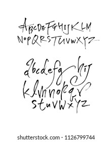 Vector fonts / Handwritten calligraphy 