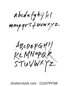 Vector fonts / Handwritten calligraphy 