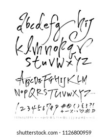 Vector fonts / Handwritten calligraphy
