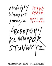 Vector fonts / Handwritten calligraphy