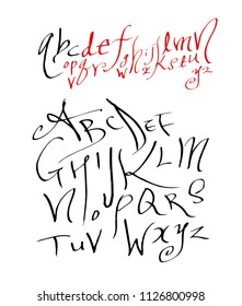 Vector fonts / Handwritten calligraphy