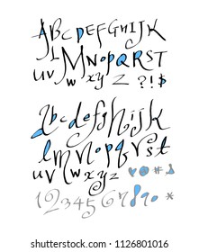 Vector fonts / Handwritten calligraphy