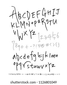 Vector fonts / Handwritten calligraphy