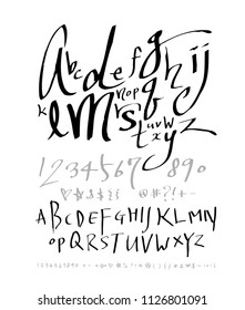 Vector fonts / Handwritten calligraphy