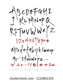 Vector fonts / Handwritten calligraphy