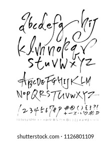 Vector fonts / Handwritten calligraphy