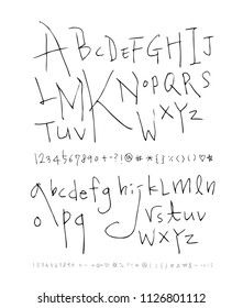 Vector fonts / Handwritten calligraphy