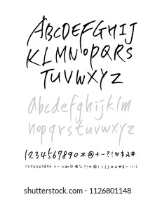 Vector fonts / Handwritten calligraphy