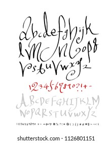 Vector fonts / Handwritten calligraphy