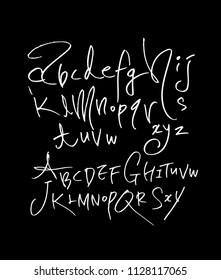 Vector fonts / Handwritten calligraphy