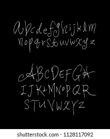 Vector fonts / Handwritten calligraphy