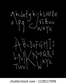 Vector fonts / Handwritten calligraphy