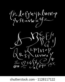 Vector fonts / Handwritten calligraphy