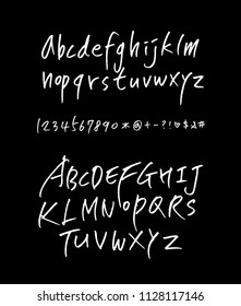 Vector fonts / Handwritten calligraphy