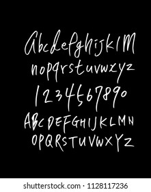 Vector fonts / Handwritten calligraphy