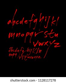 Vector fonts / Handwritten calligraphy