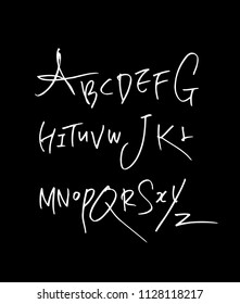 Vector fonts / Handwritten calligraphy