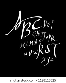 Vector fonts / Handwritten calligraphy