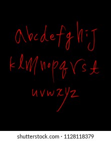 Vector fonts / Handwritten calligraphy
