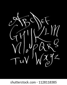 Vector fonts / Handwritten calligraphy
