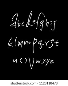 Vector fonts / Handwritten calligraphy