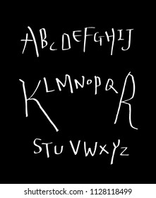Vector fonts / Handwritten calligraphy