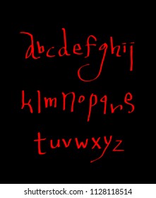 Vector fonts / Handwritten calligraphy