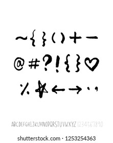 Vector fonts / Handwritten calligraphy