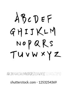 Vector fonts / Handwritten calligraphy