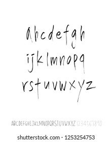 Vector fonts / Handwritten calligraphy