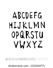 Vector fonts / Handwritten calligraphy