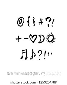 Vector fonts / Handwritten calligraphy