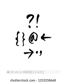 Vector fonts / Handwritten calligraphy