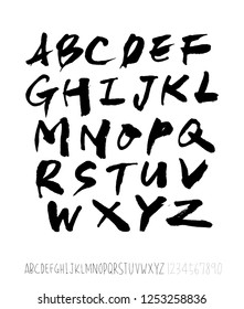 Vector fonts / Handwritten calligraphy