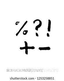 Vector fonts / Handwritten calligraphy