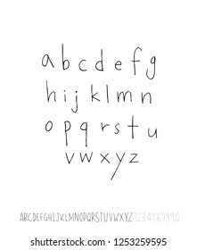 Vector fonts / Handwritten calligraphy