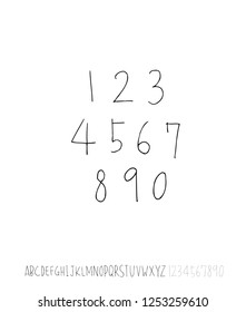 Vector fonts / Handwritten calligraphy